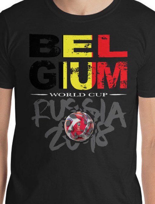 World Cup Football 2018 Russia Belgium T-Shirt