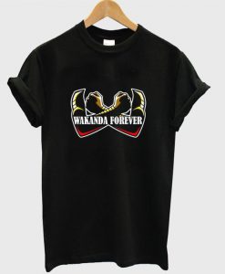 Black Panther Marvel Wakanda Forever T-Shirt