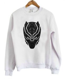 Black Panther Ornate Mask Sweatshirt