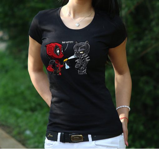 Deadpool Black Panther T-Shirt