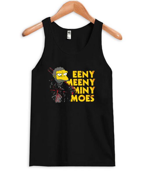 Eeny Meeny Miny Moe's Simpsons Tanktop