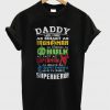 Father's Day Super Hero Marvel T-Shirt