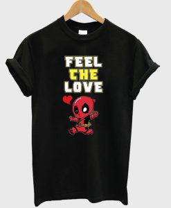 Feel the Love Deadpool T-Shirt