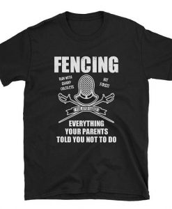 Fencing Funny Definition T-Shirt