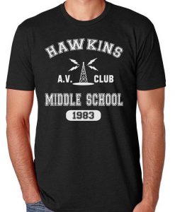 Hawkins Middle School AV Club Stranger Things T-Shirt