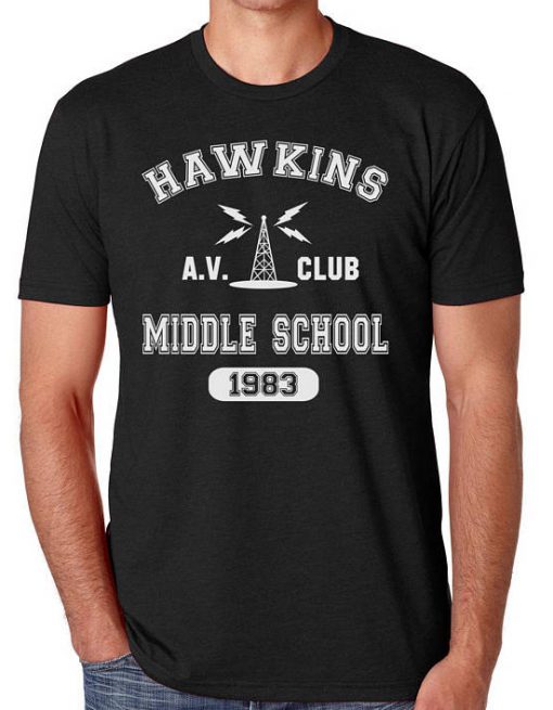 Hawkins Middle School AV Club Stranger Things T-Shirt