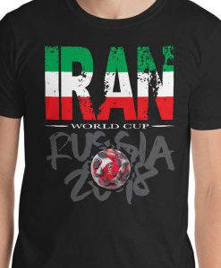 World Cup Football 2018 Russia Iran T-Shirt