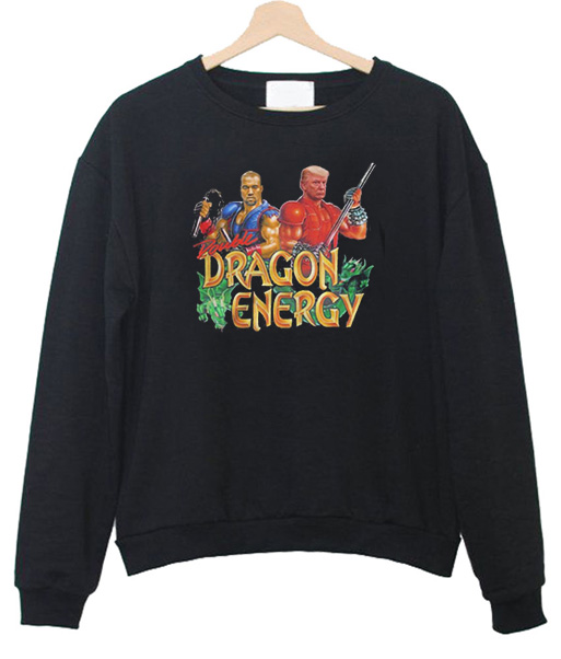 Kanye West and Donald Trump Double Dragon Energy Sweatshirt – bigboze.com