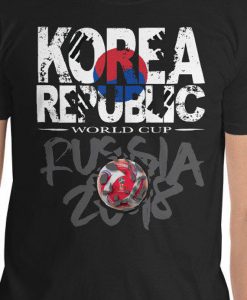 World Cup Football 2018 Russia Korea Republic T-Shirt