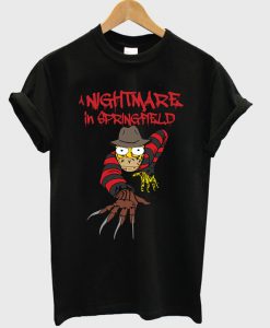 Nightmare in Springfield Simpsons T-Shirt