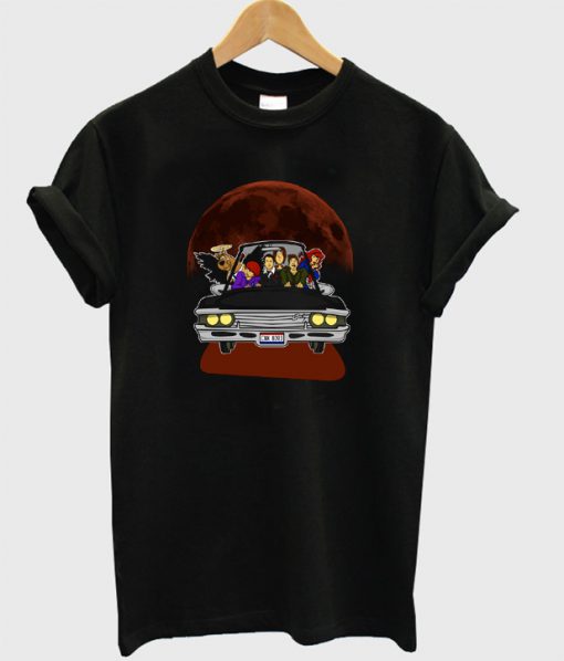 Supernatural Gang Scooby Style T-Shirt