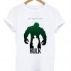 The Avengers Hulk Silhouette T-Shirt