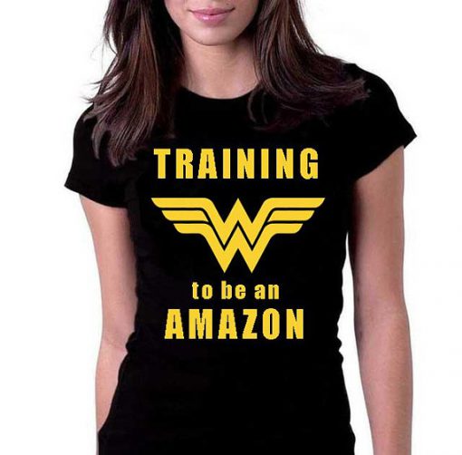 Wonder Woman Training to be an Amazon T-Shirt