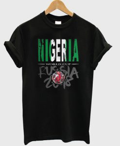 World Cup Football 2018 Russia Nigeria T-Shirt