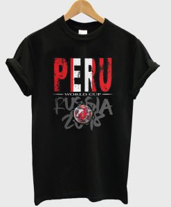 World Cup Football 2018 Russia Peru T-Shirt