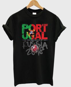 World Cup Football 2018 Russia Portugal T-Shirt
