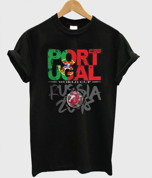 World Cup Football 2018 Russia Portugal T-Shirt
