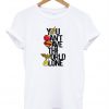You Can't Save the World Alone DC T-Shirt