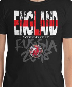World Cup Football 2018 Russia England T-Shirt