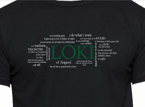 Loki Quotes T-Shirt