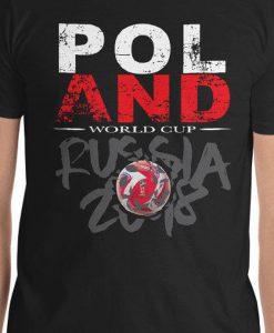 World Cup Football 2018 Russia Poland T-Shirt