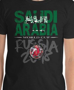 World Cup Football 2018 Russia Saudi Arabia T-Shirt