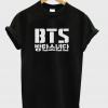 BTS Japan Text K-Pop T-Shirt