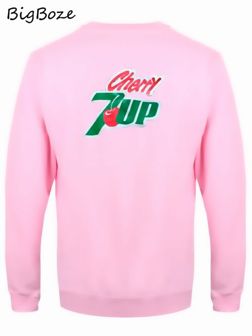 Cherry 7up Back Sweatshirt