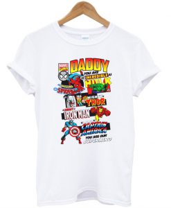 Daddy You are My Superhero Fathers Day Gift T-Shirt