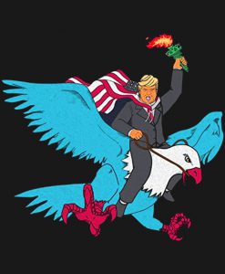 Eagle Trump Independence Day T-Shirt