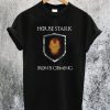 House Stark Iron Games of Trones T-Shirt