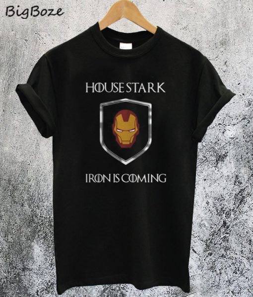 House Stark Iron Games of Trones T-Shirt