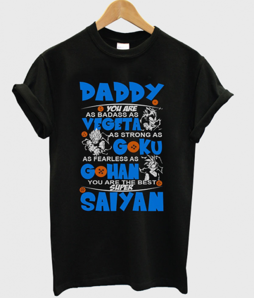Super Saiyan Dad Gift T-Shirt
