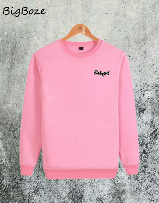 Babygirl Pink Sweatshirt