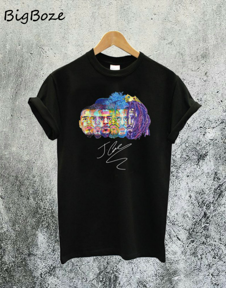 J Cole Signature Illustrator T-Shirt