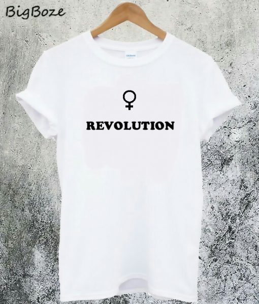 Revolution Slogan T-Shirt
