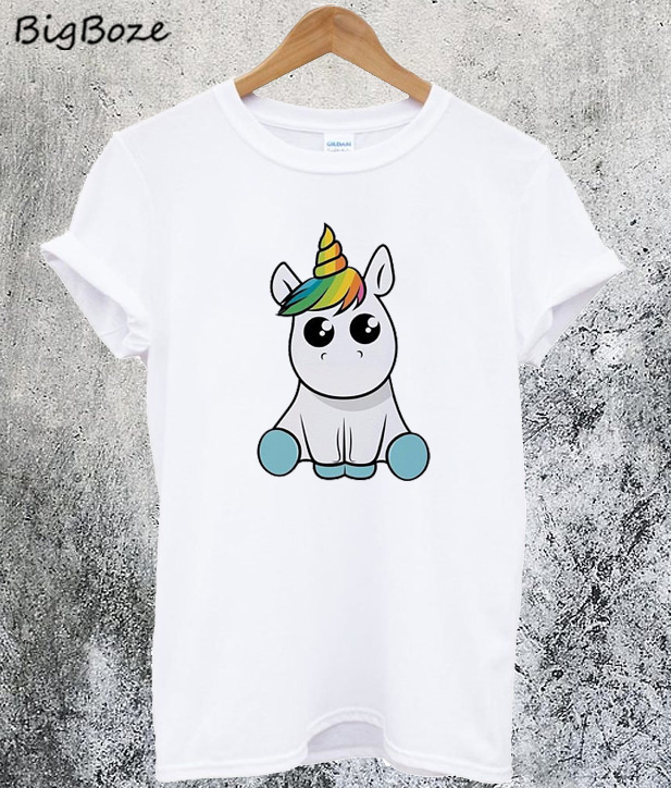 Baby Unicorn Pocket T-Shirt