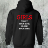 Girls Trust Your Soul Clear Your Mind Hoodie