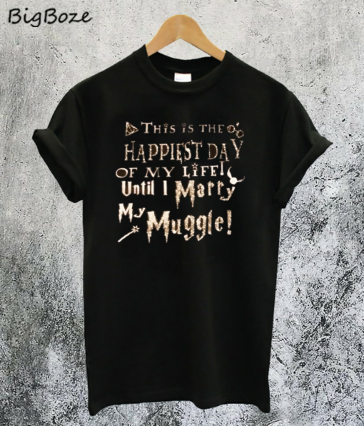 Marry My Muggle Harry Potter T-Shirt