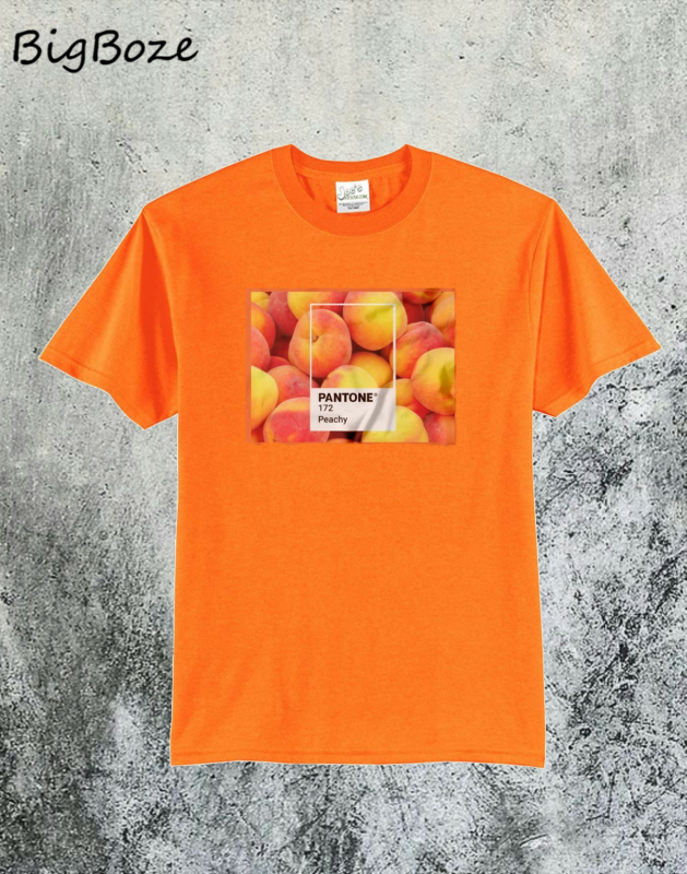Pantone Just Peachy Orange T-Shirt