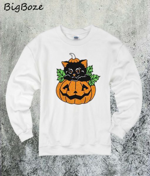 Pumpkin Kitty Sweatshirt