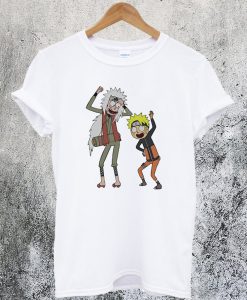 Rick and Morty Naruto T-Shirt