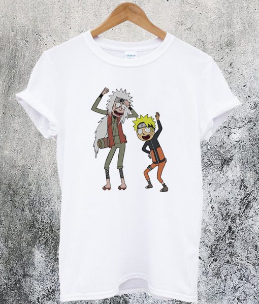 Rick and Morty Naruto T-Shirt