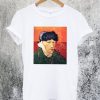 Van Gogh Self Portrait Pipe T-Shirt