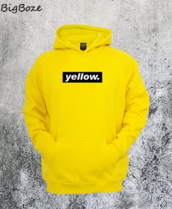 Yellow Font Hoodie