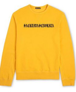 Ariana Grande Yellow Sweatshirt