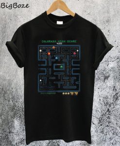 Colorado Pac-Man Myxed Up T-Shirt