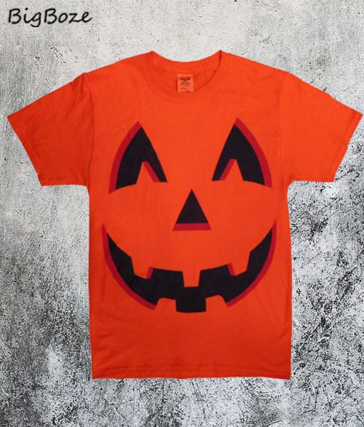 Jack O Lantern Pumpkin Costume T-Shirt