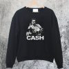 Johnny Cash Middle Finger Guitar Sweatshirt