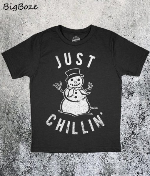 Just Chillin Christmas T-Shirt